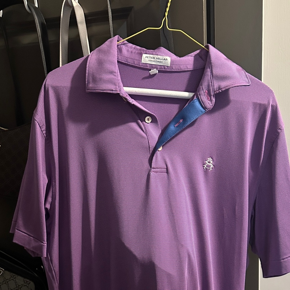 Peter Millar Lavender Polo Shirt